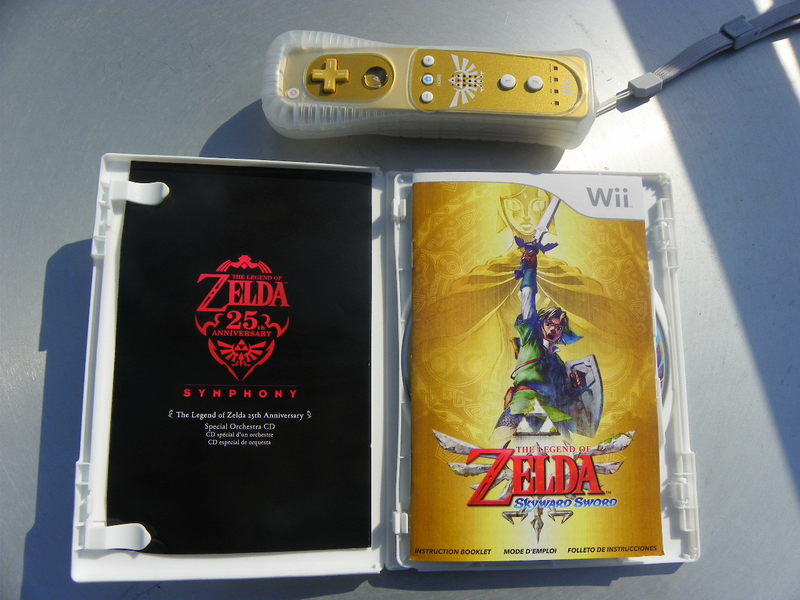 Illustration for article titled This is How Our Copy of The Legend of Zelda: Skyward Sword Begins